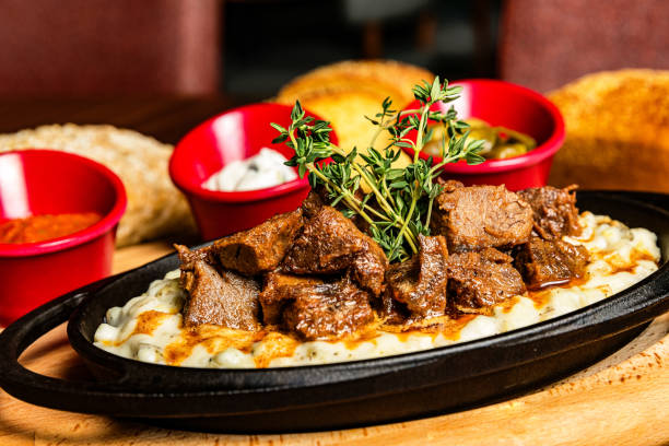 Blackened Beef Tips & Chimichurri